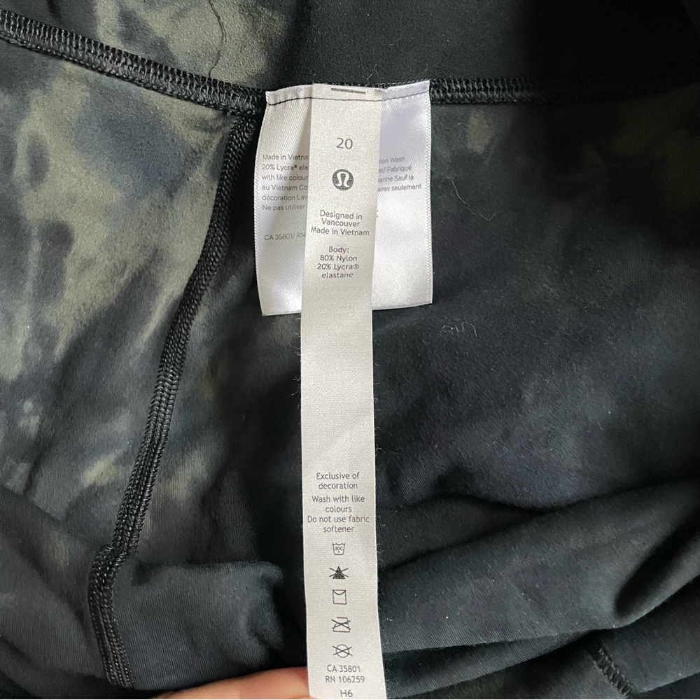 Lululemon Align Leggings Women’s Size 20 - Picture 3 of 3